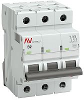 Выключатель автоматический EKF Averes AV-6 3п 2А B 6кА картинка